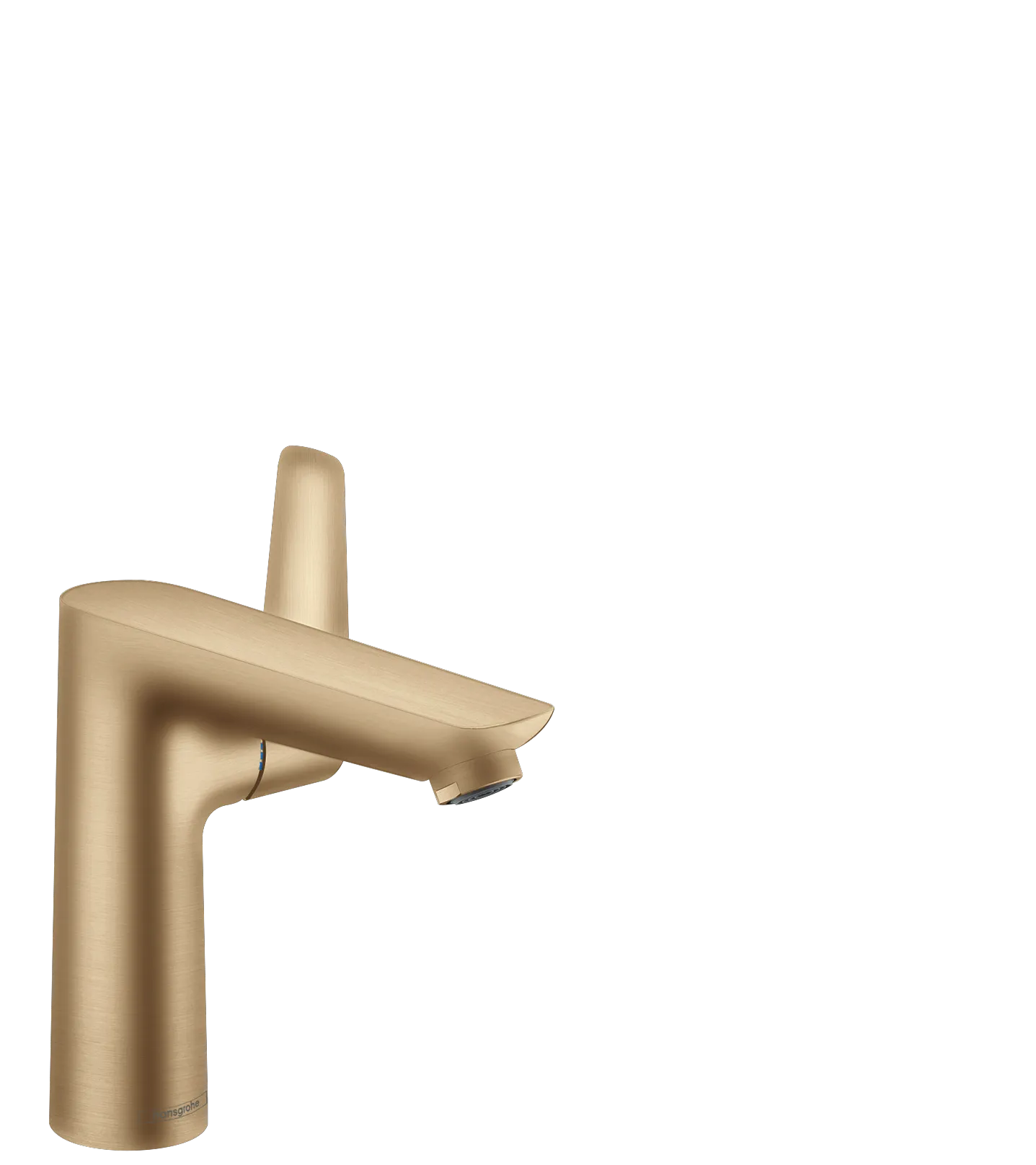 Hansgrohe Talis E Einhebel-Waschtischmischer 150 BBR, Ausladung 141 mm, Auslaufhöhe 133 mm, Hebelgriff, Normalstrahl, max. Durchfluss 5 l/min, Keramikmischsystem, einstellbare Temperaturbegrenzung, für Durchlauferhitzer geeignet