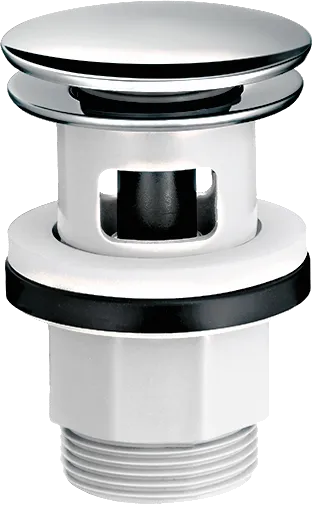 Hansgrohe Albaufv. Ablaufgarnitur Push-Open, Chrom Hansgrohe Albaufv. Ablaufgarnitur Push-Open, Chrom