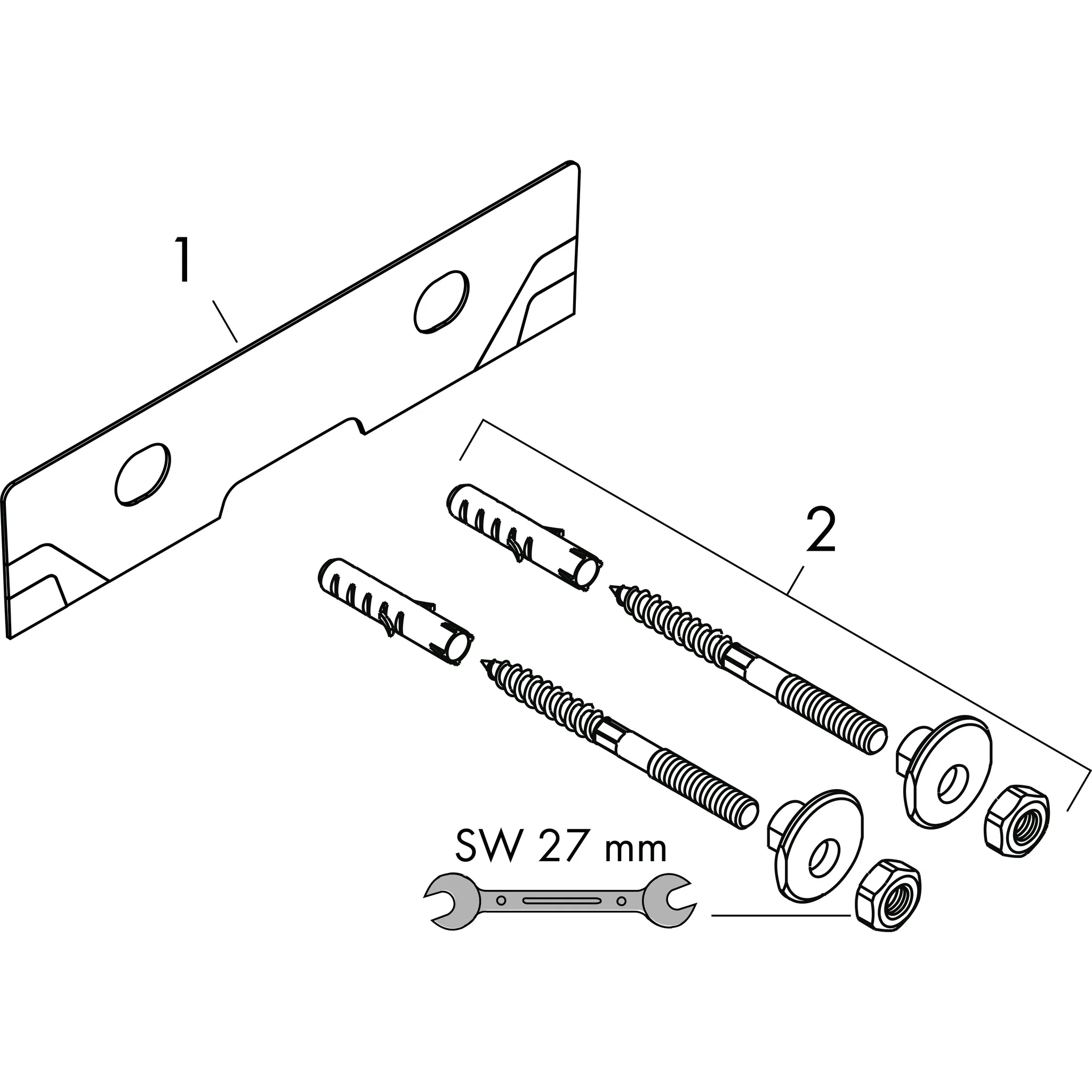 Hansgrohe EluPura Original Q Wand-WC-Set, glänzend, 180 mm Mittenabstand, 160 mm Achsabstand, SoftClose & QuickRelease, AquaChannel Flush Hansgrohe EluPura Original Q Wand-WC-Set, glänzend, 180 mm Mittenabstand, 160 mm Achsabstand, SoftClose & QuickRelease, AquaChannel Flush