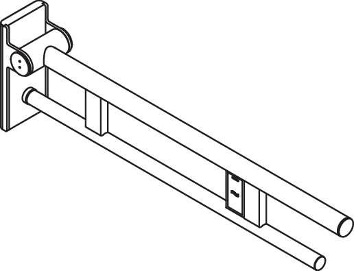 HEWI Stützklappgriff „System 900“