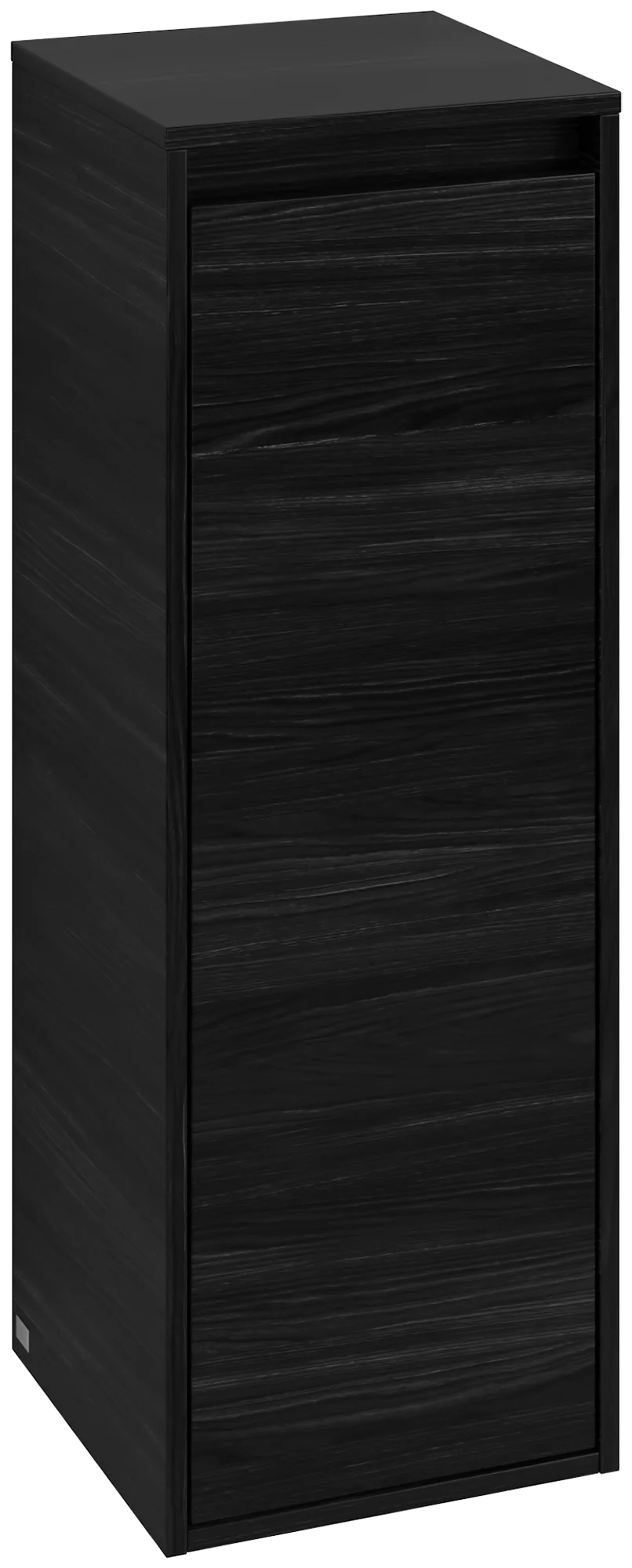 Villeroy & Boch Seitenschrank Skyla C80200, 350x1000x349 mm, Black Oak, mit Absenkautomatik (SoftClosing), Wandmontage