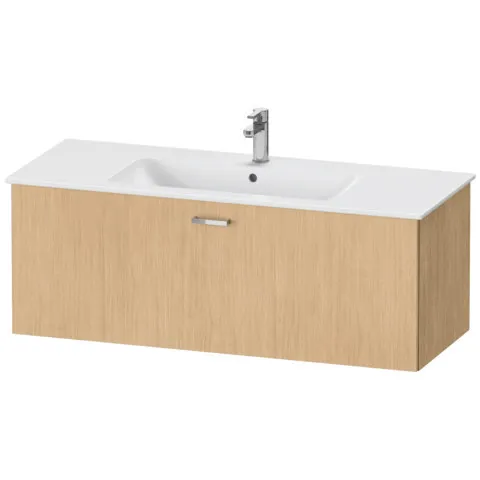 Duravit Waschtischunterschrank wandhängend „XBase“ 120 × 44 × 47,5 cm in Eiche Natur