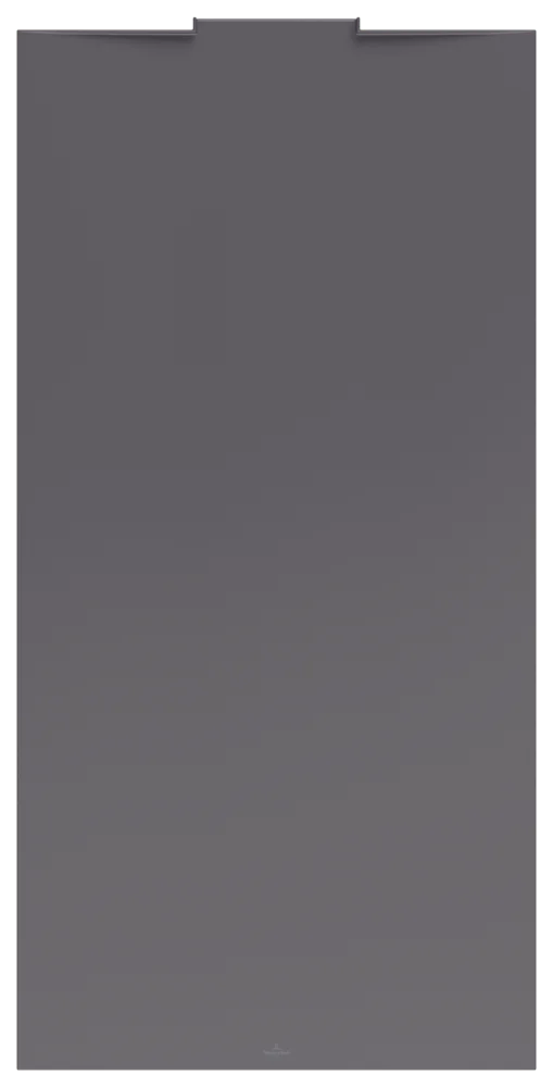 Villeroy & Boch Duschwanne Wallway, rechteckig, 1800 x 900 mm, Höhe 30 mm, Anthracite, flächenbündiger Einbau