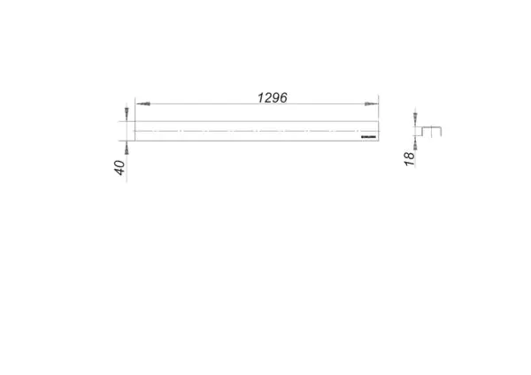 Dallmer Abdeckung CeraLine Standard 1300 Dallmer Abdeckung CeraLine Standard 1300