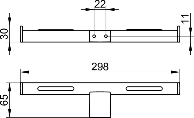 Plan 14963010003 Toilettenpapierhalter, doppelt verchromt