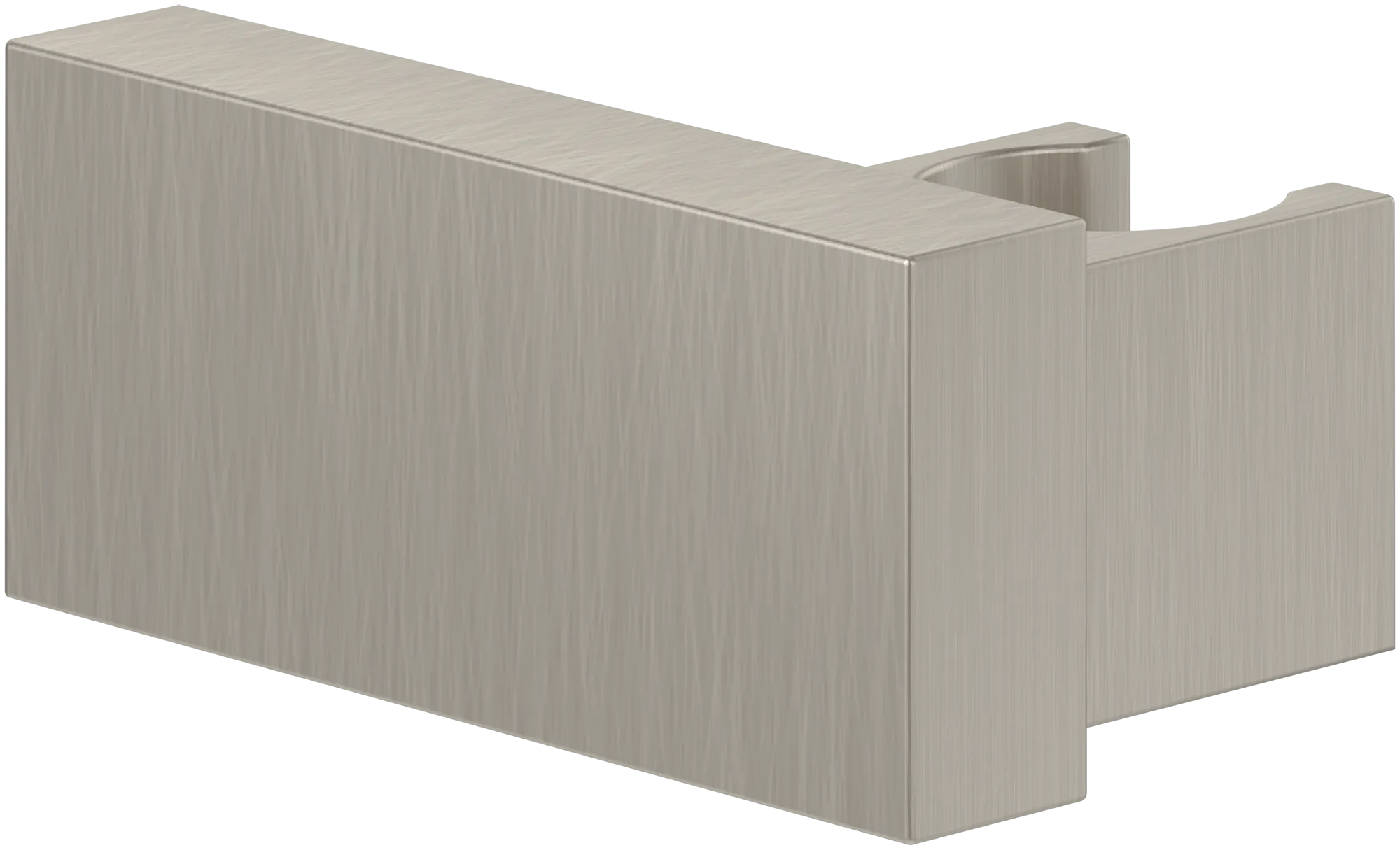 Villeroy & Boch Handbrausehalter Universal Showers, 44x80x35 mm, Brushed Nickel Matt, Wandmontage Villeroy & Boch Handbrausehalter Universal Showers, 44x80x35 mm, Brushed Nickel Matt, Wandmontage