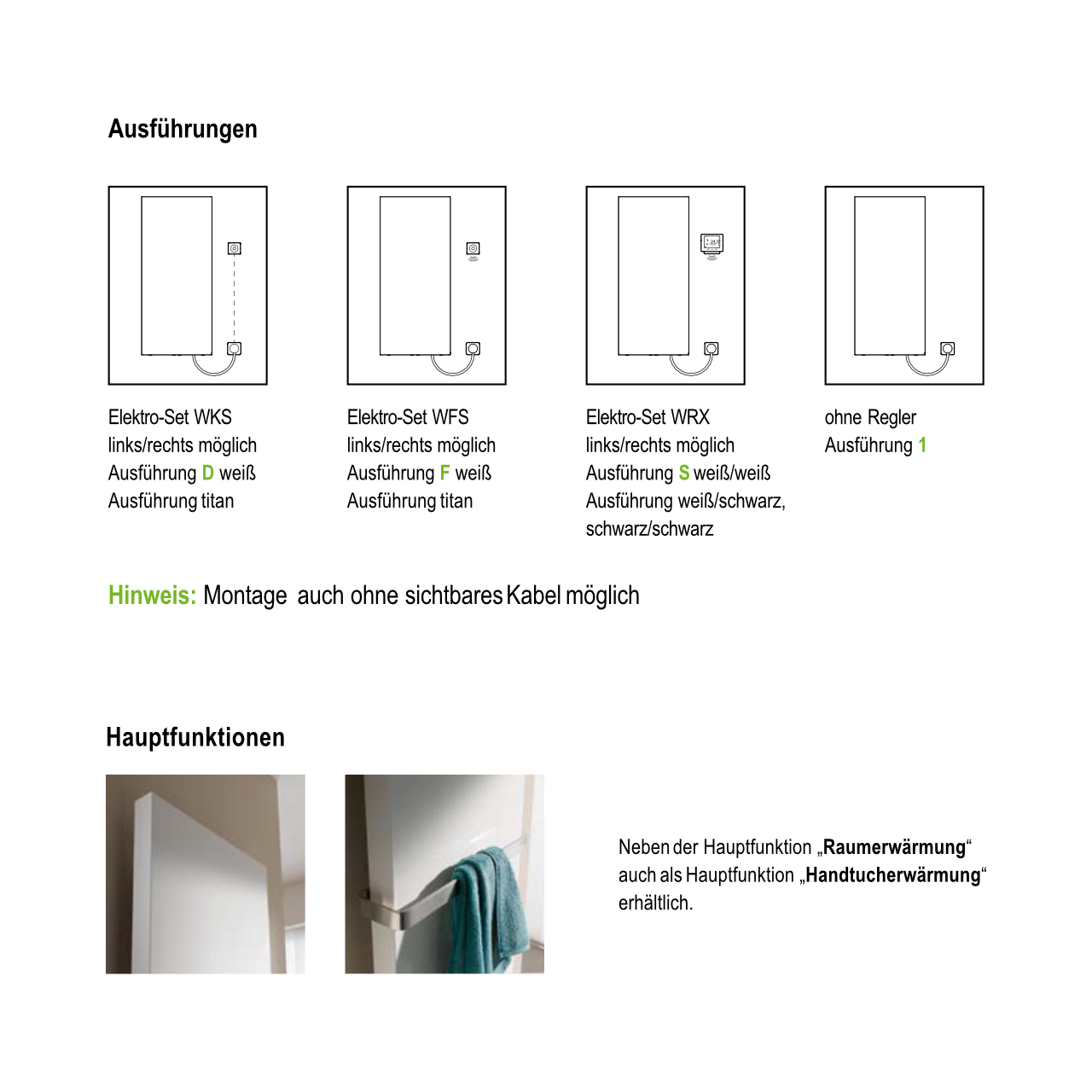 Kermi Design-Elektroheizkörper „Rubeo®-E“ Raumerwärmung 47 × 152,5 cm in Weiß (RAL 9016) Kermi Design-Elektroheizkörper „Rubeo®-E“ Raumerwärmung 47 × 152,5 cm in Weiß (RAL 9016)