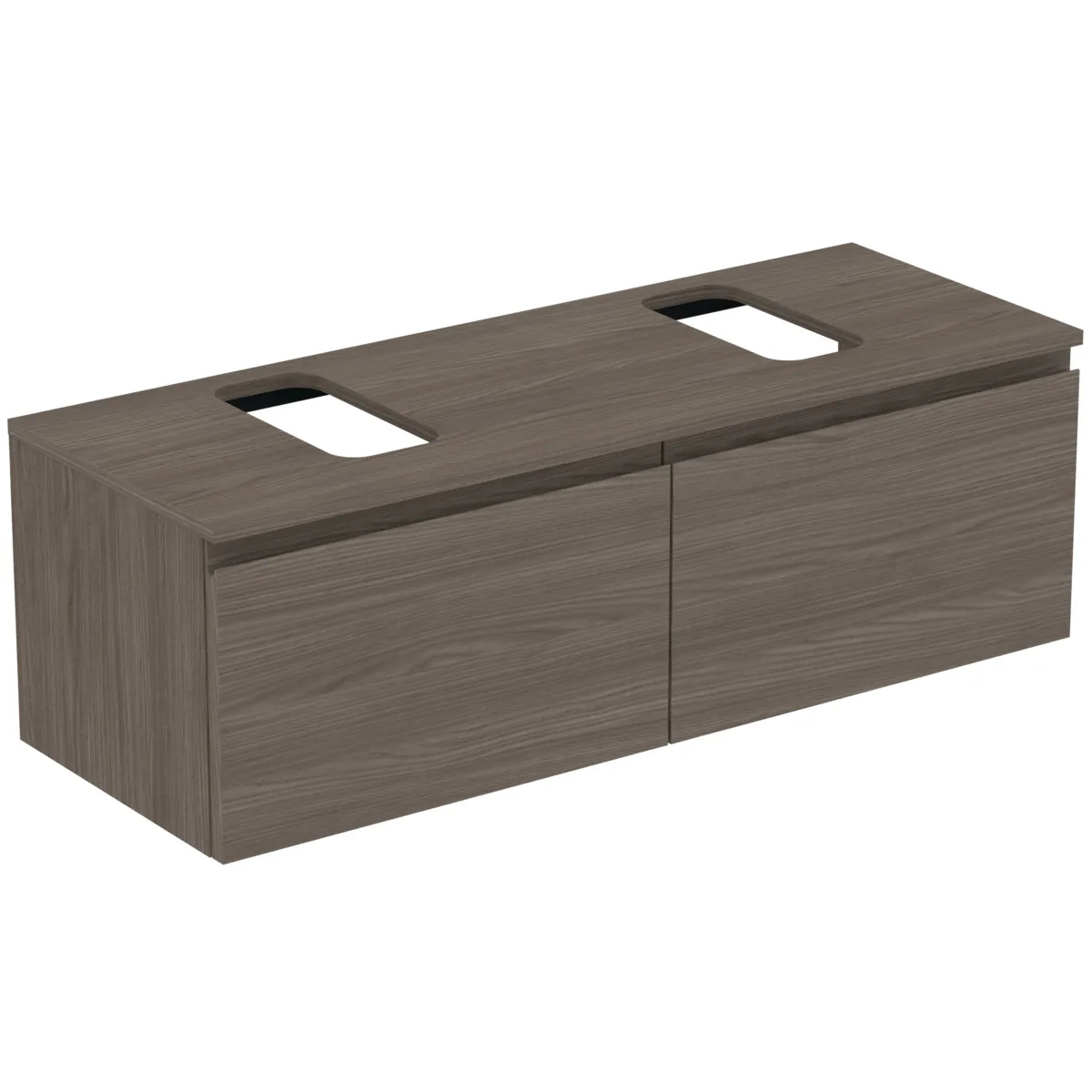 Ideal Standard Waschtischunterschrank „Finesse“ 120,2 × 38,8 × 44 cm Ulme dunkel Ideal Standard Waschtischunterschrank „Finesse“ 120,2 × 38,8 × 44 cm Ulme dunkel