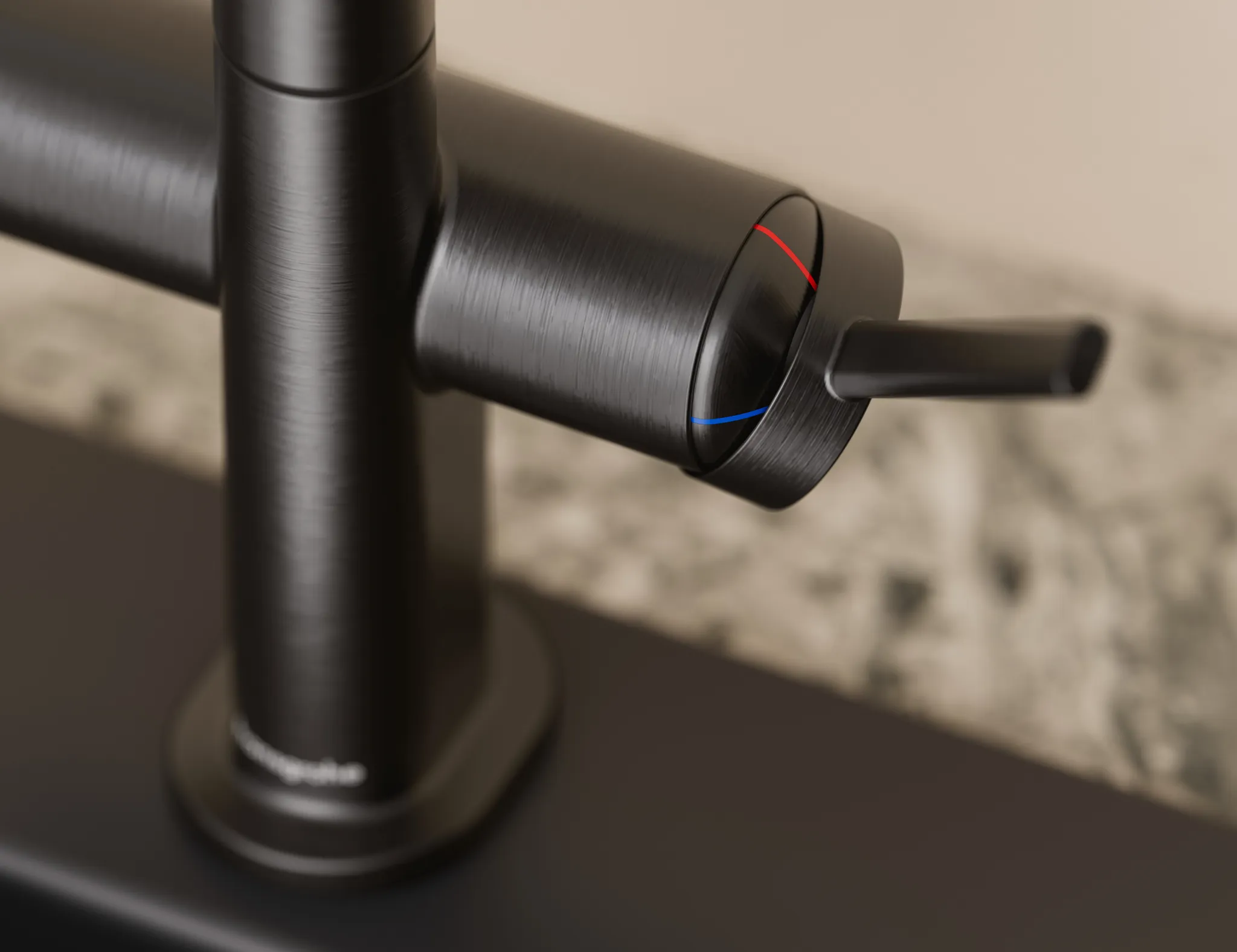 Hansgrohe Talis Select M54 PowderSpray Einhebel-Küchenmischer Semi-Pro, Brushed Black Chrome Hansgrohe Talis Select M54 PowderSpray Einhebel-Küchenmischer Semi-Pro, Brushed Black Chrome