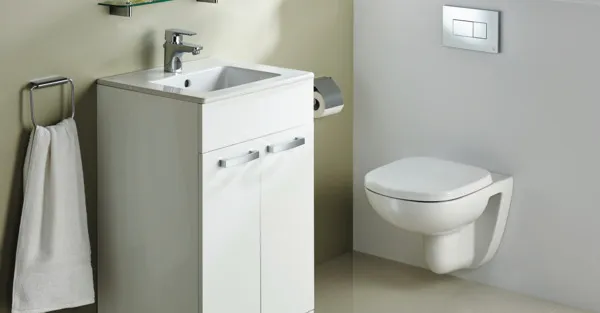 Waschbecken „Eurovit“ 51 × 45 × 15,5 cm, Hahnlochposition mittig Waschbecken „Eurovit“ 51 × 45 × 15,5 cm, Hahnlochposition mittig