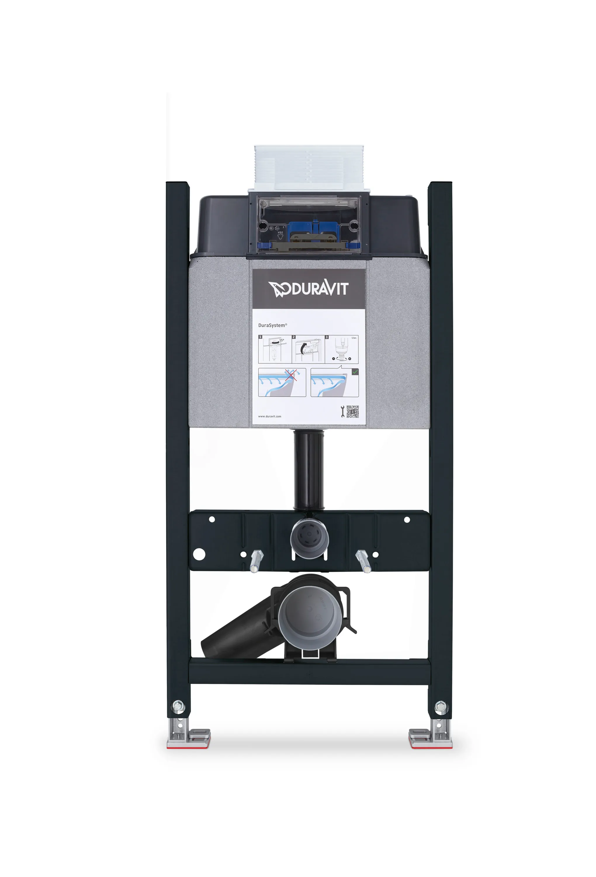 Duravit Vorwand-/Einbauelement für Toilette Installationselement Trockenbau für WC „DuraSystemInstallationselemente“ 99 × 50 cm in Duravit Vorwand-/Einbauelement für Toilette Installationselement Trockenbau für WC „DuraSystemInstallationselemente“ 99 × 50 cm in