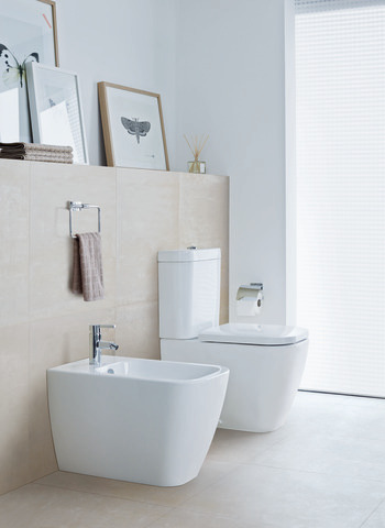 Stand-WC Kombi Happy D.2 630 mm Tiefspüler, fürSPK, Abg.Vario, weiß Stand-WC Kombi Happy D.2 630 mm Tiefspüler, fürSPK, Abg.Vario, weiß