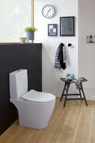 Villeroy & Boch Avento WC-Sitz SlimSeat 9M87S1, Oval, Weiß Alpin Villeroy & Boch Avento WC-Sitz SlimSeat 9M87S1, Oval, Weiß Alpin
