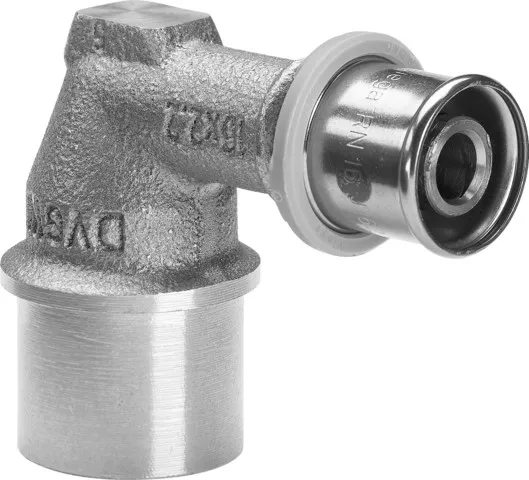 Viega „Sanfix P“ 90°- Übergangsbogen 25 mm × 3/4″ Viega „Sanfix P“ 90°- Übergangsbogen 25 mm × 3/4″