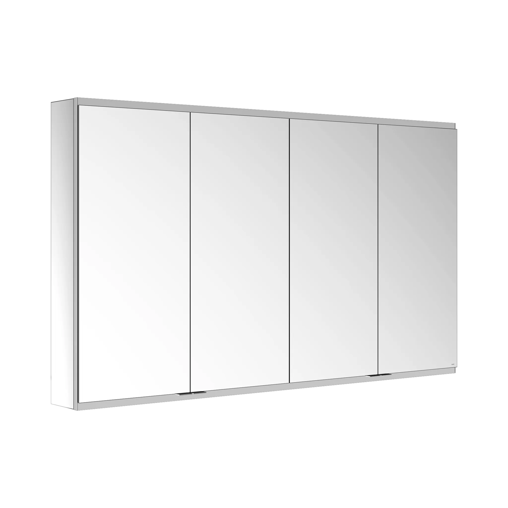 KEUCO Royal Modular 2.0 Spiegelschrank unbeleuchtet Wandvorbau silber-eloxiert 1600x900x160mm