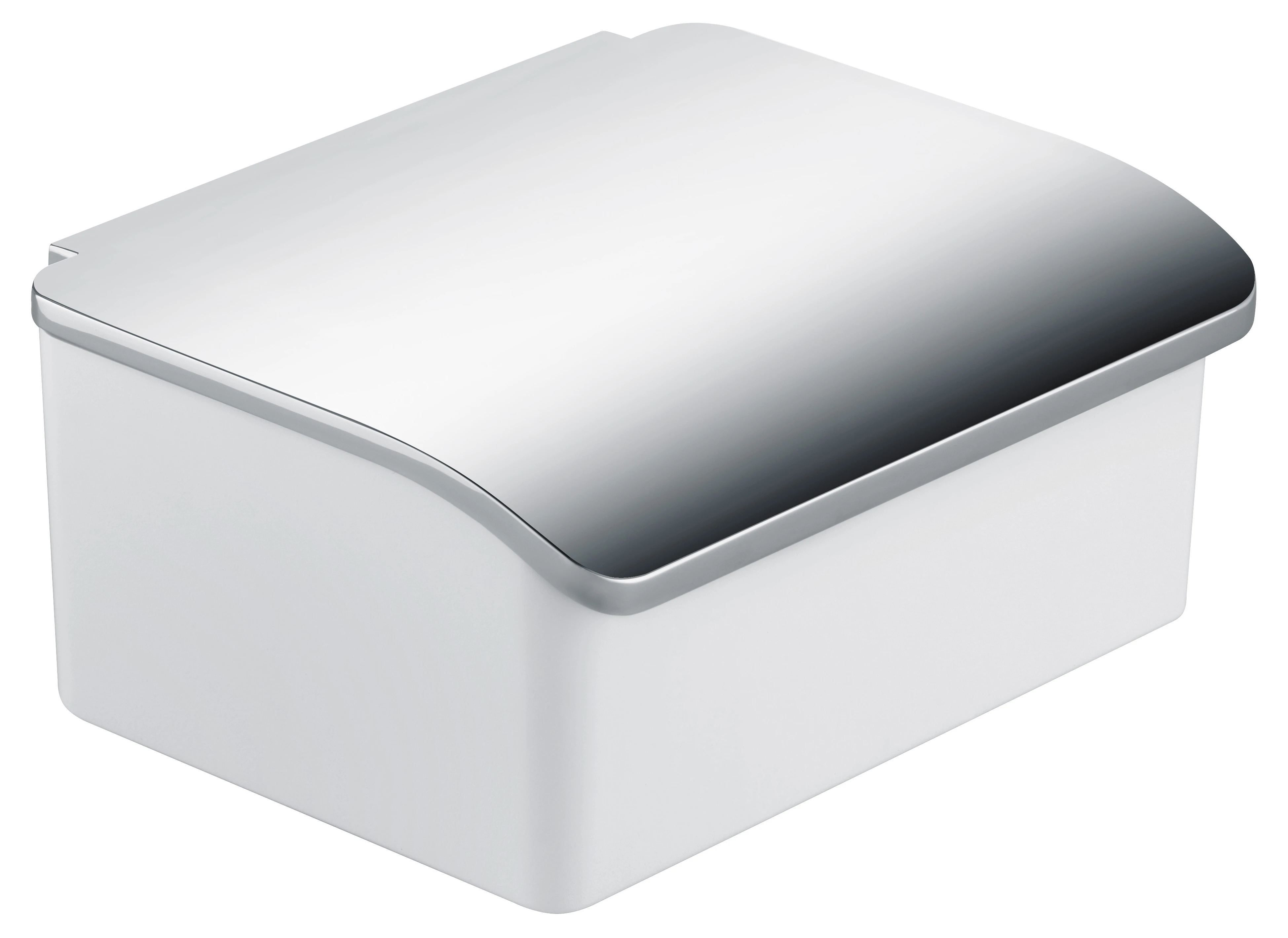 Elegance 11667013000 Feuchtpapierbox mit Porzellan-Behälter verchromt Elegance 11667013000 Feuchtpapierbox mit Porzellan-Behälter verchromt