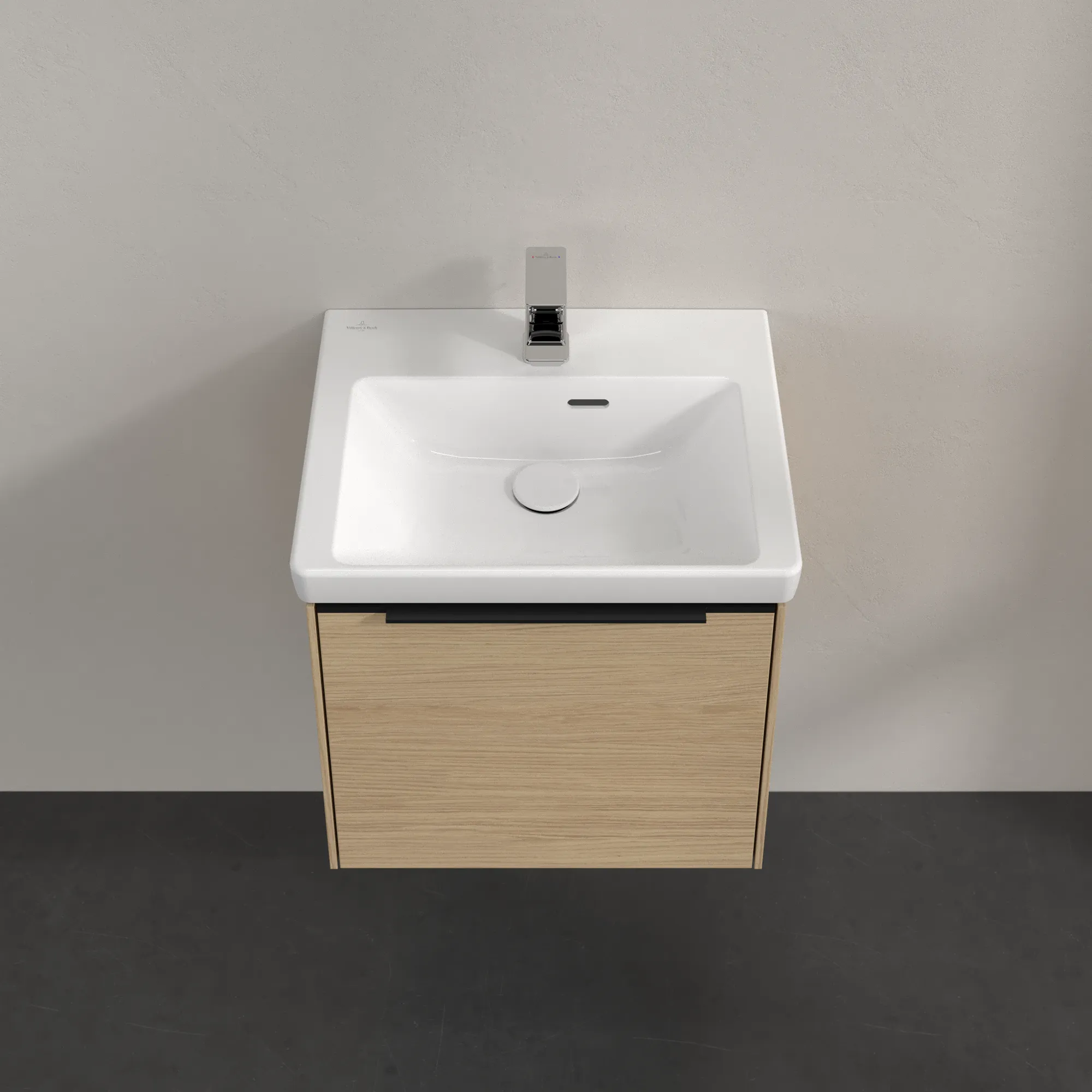 Villeroy & Boch Waschtischunterschrank „Subway 3.0“ für Schrankwaschtisch 473 × 429 × 408 mm Nordic Oak, für Becken mittig