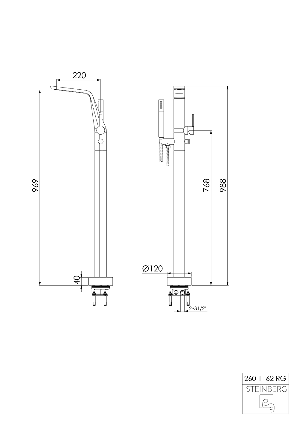 Steinberg Serie 260 Armatur