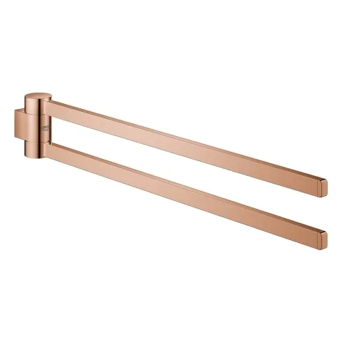 Grohe Handtuchhalter Selection 2-armig schwenkbar 441 mm (Stichmaß 400 mm) in warm sunset Grohe Handtuchhalter Selection 2-armig schwenkbar 441 mm (Stichmaß 400 mm) in warm sunset