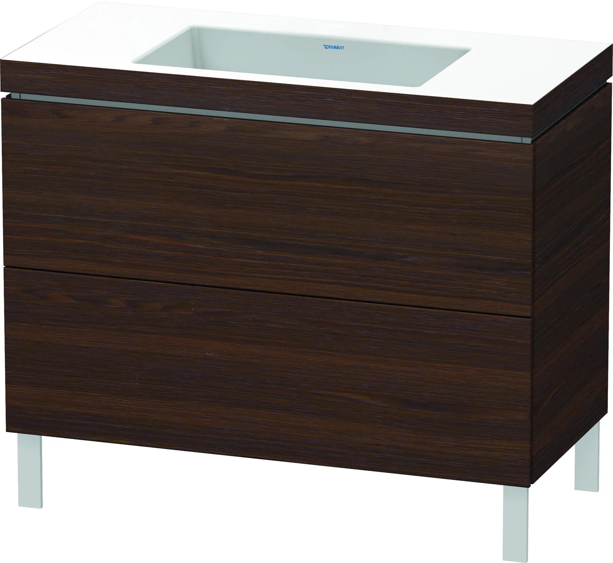 Duravit Set bodenstehend „L-Cube“ 100 × 48 × 69,8 cm