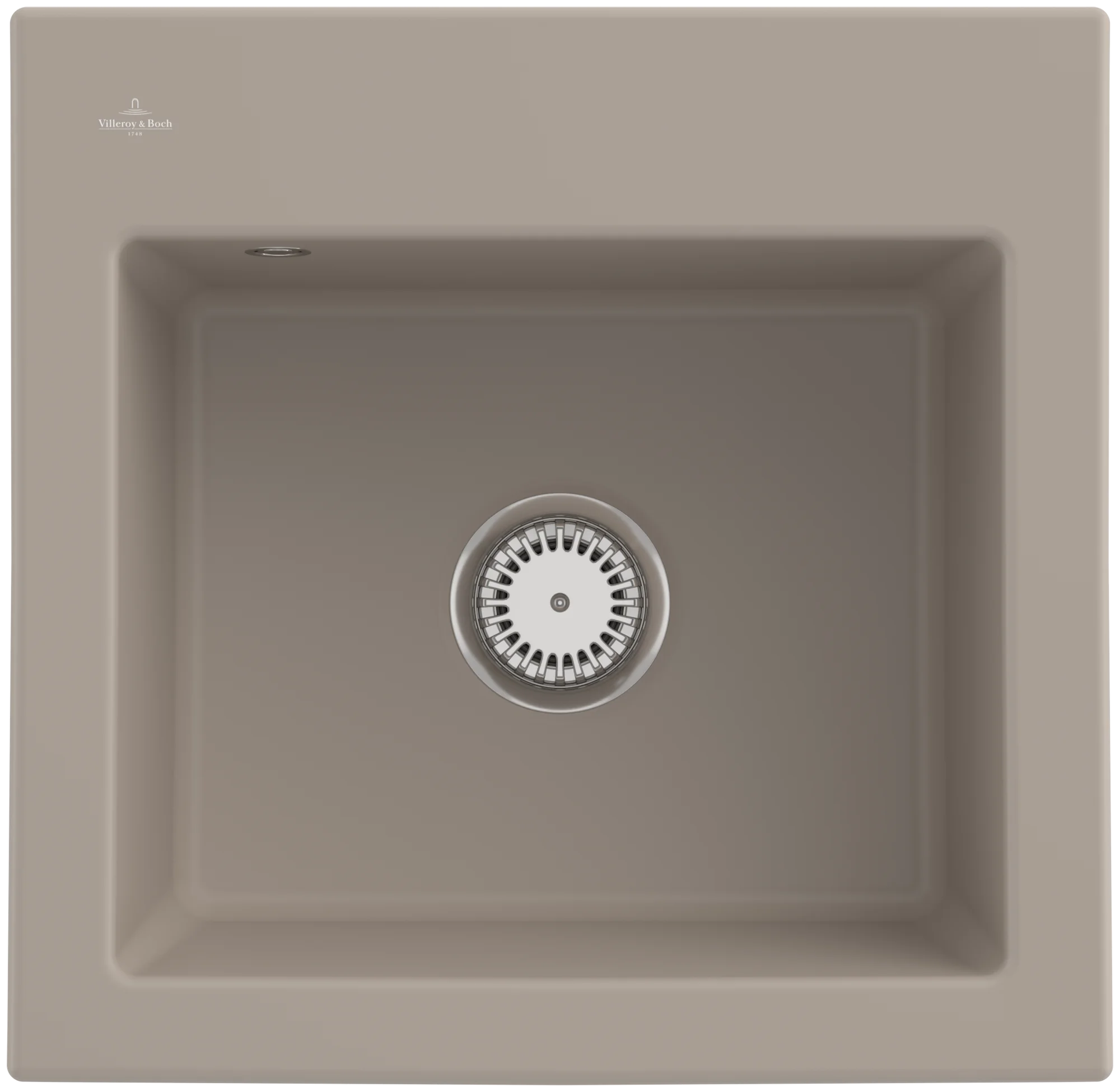 Villeroy & Boch Subway 50 S Einbauspüle 525x510mm Almond CeramicPlus