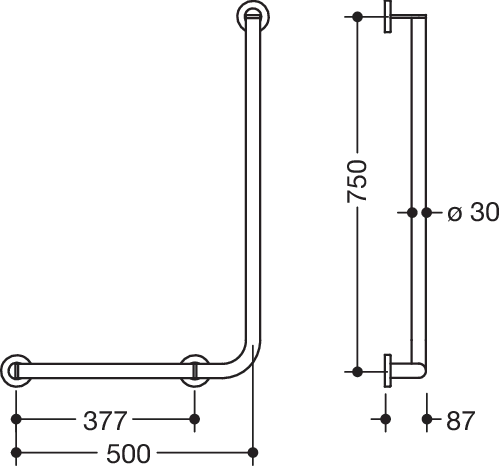 HEWI Haltegriff „System 900“