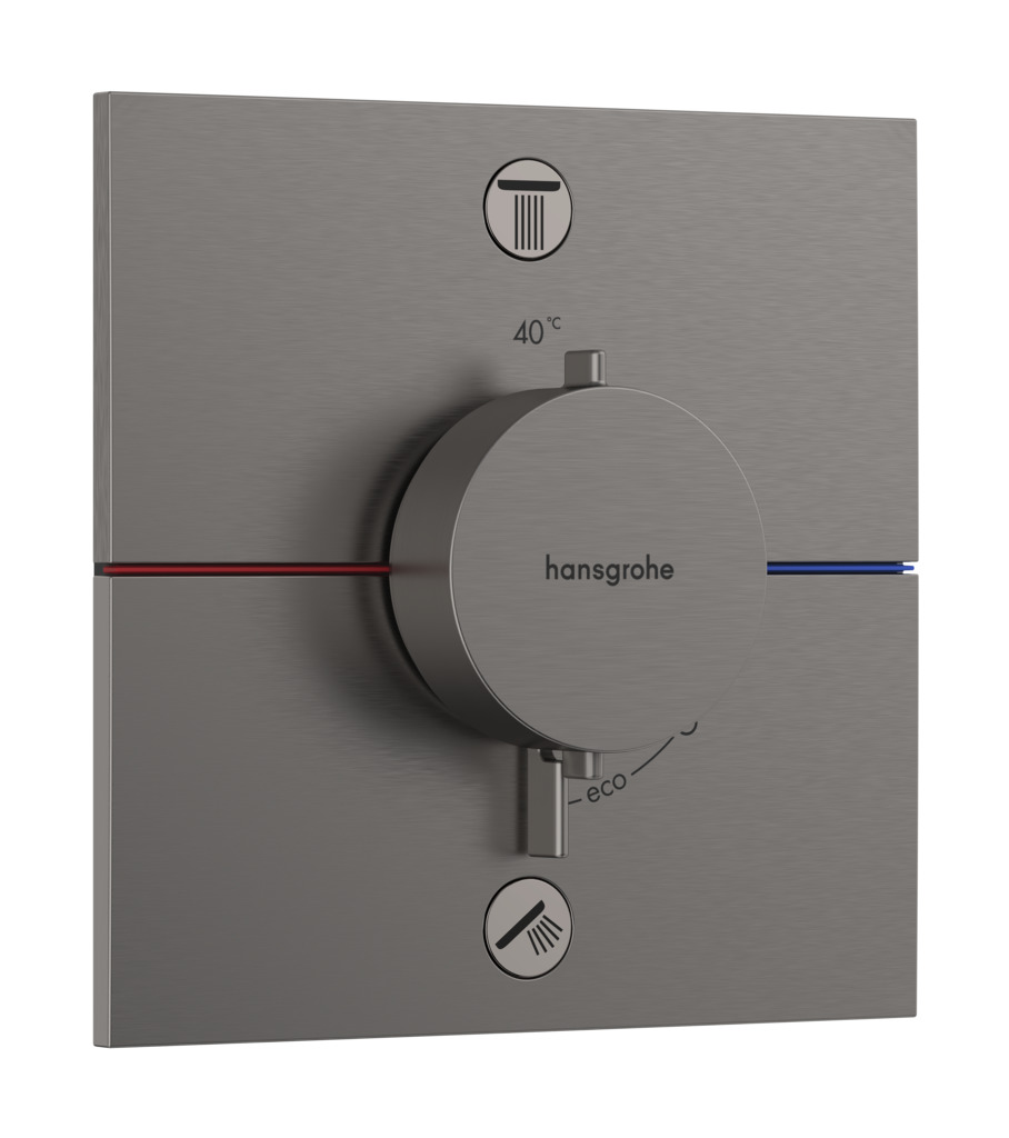 ShowerSelect Comfort E Thermostat Unterputz für 2 Verbraucher Chrom