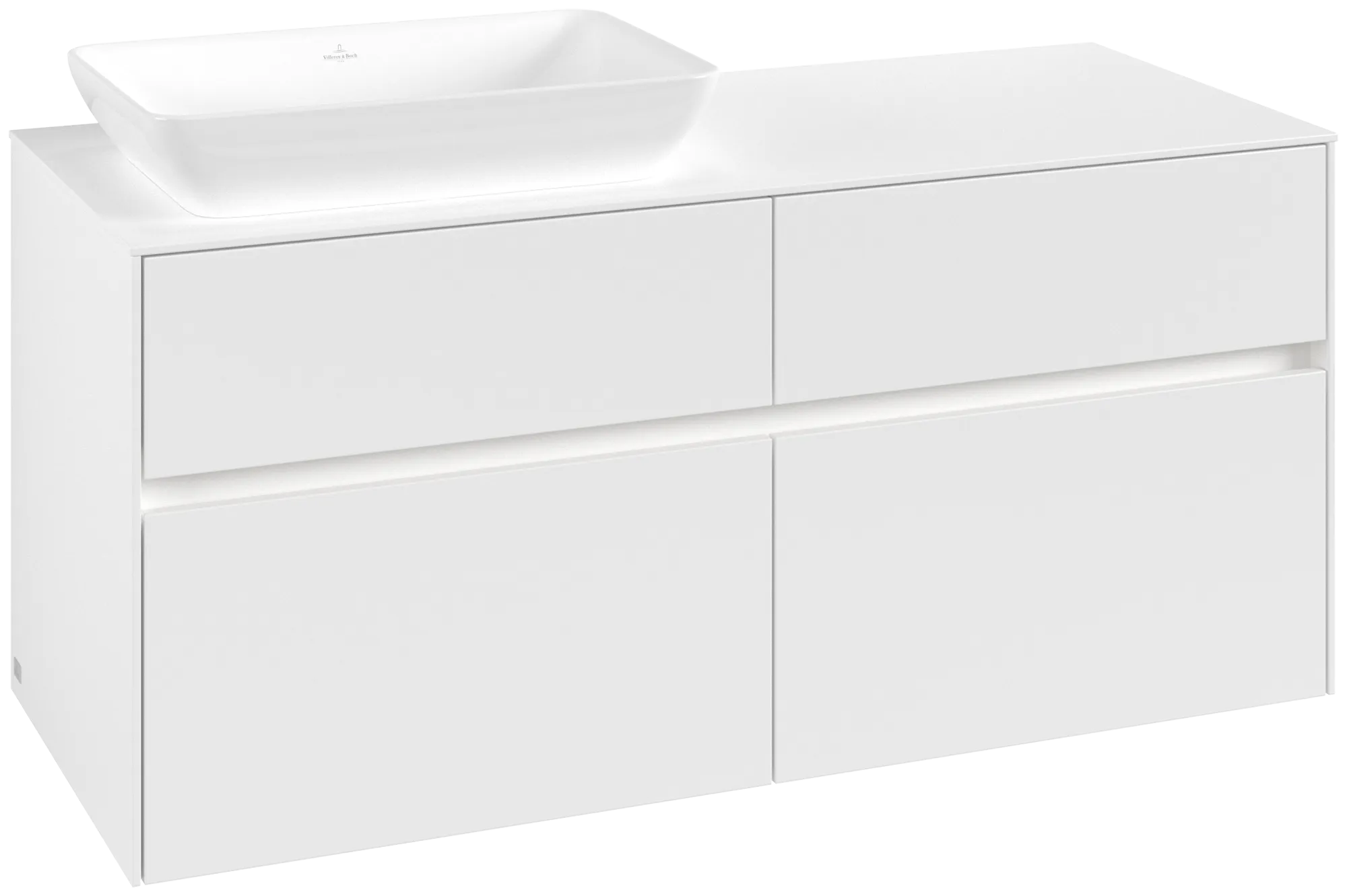 Villeroy & Boch Collaro Waschbeckenunterschrank C113B0 1200x548x500mm White Matt