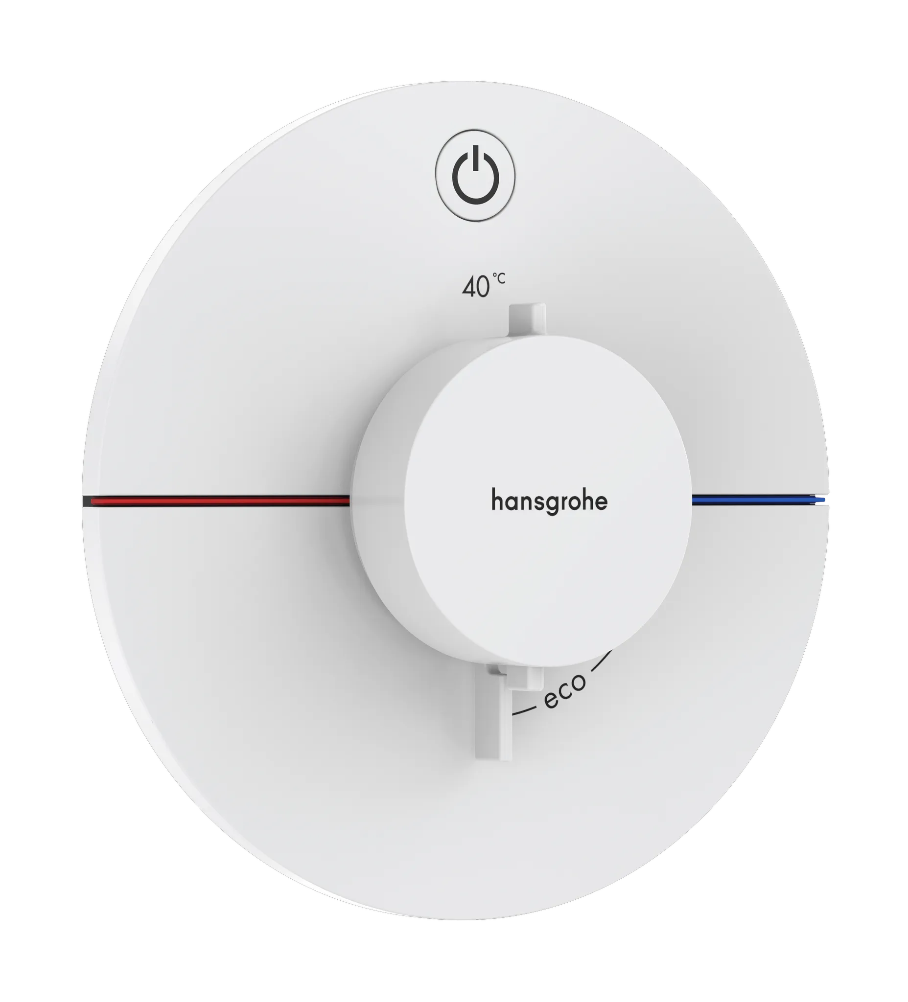 Hansgrohe ShowerSelect Comfort S Thermostat Unterputz für 1 Verbraucher, Mattweiß Hansgrohe ShowerSelect Comfort S Thermostat Unterputz für 1 Verbraucher, Mattweiß