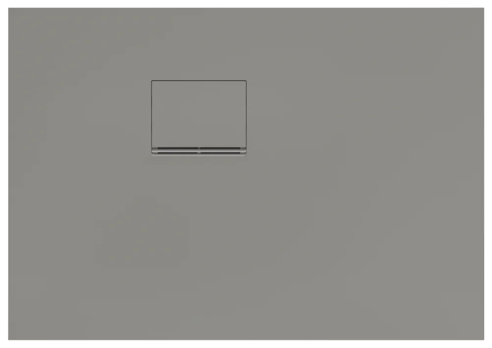 Villeroy & Boch Duschwanne Squaro Infinity, rechteckig, 1000 x 700 mm, Höhe 40 mm, Grey, Quaryl, Antirutschklasse C Villeroy & Boch Duschwanne Squaro Infinity, rechteckig, 1000 x 700 mm, Höhe 40 mm, Grey, Quaryl, Antirutschklasse C