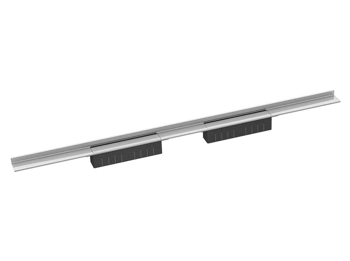 Duschrinne CeraWall Select Duo Edelstahl poliert, 1700 mm