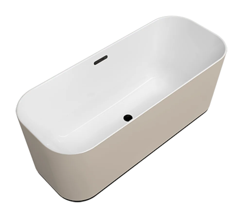 Villeroy & Boch Finion Badewanne Freistehend UBQ177FIN7N4BCV3, 1700x700x620mm, Weiß Alpin