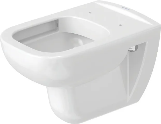 Duravit Wand-Tiefspül-WC inkl. WC-Sitz „D-Code“ 35,9 × 54,5 × 41 cm, Befestigung sichtbar Duravit Wand-Tiefspül-WC inkl. WC-Sitz „D-Code“ 35,9 × 54,5 × 41 cm, Befestigung sichtbar