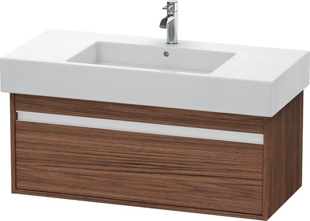 Duravit Waschtischunterschrank wandhängend „Ketho“ 100 × 41 × 45,5 cm Nussbaum Dunkel Duravit Waschtischunterschrank wandhängend „Ketho“ 100 × 41 × 45,5 cm Nussbaum Dunkel