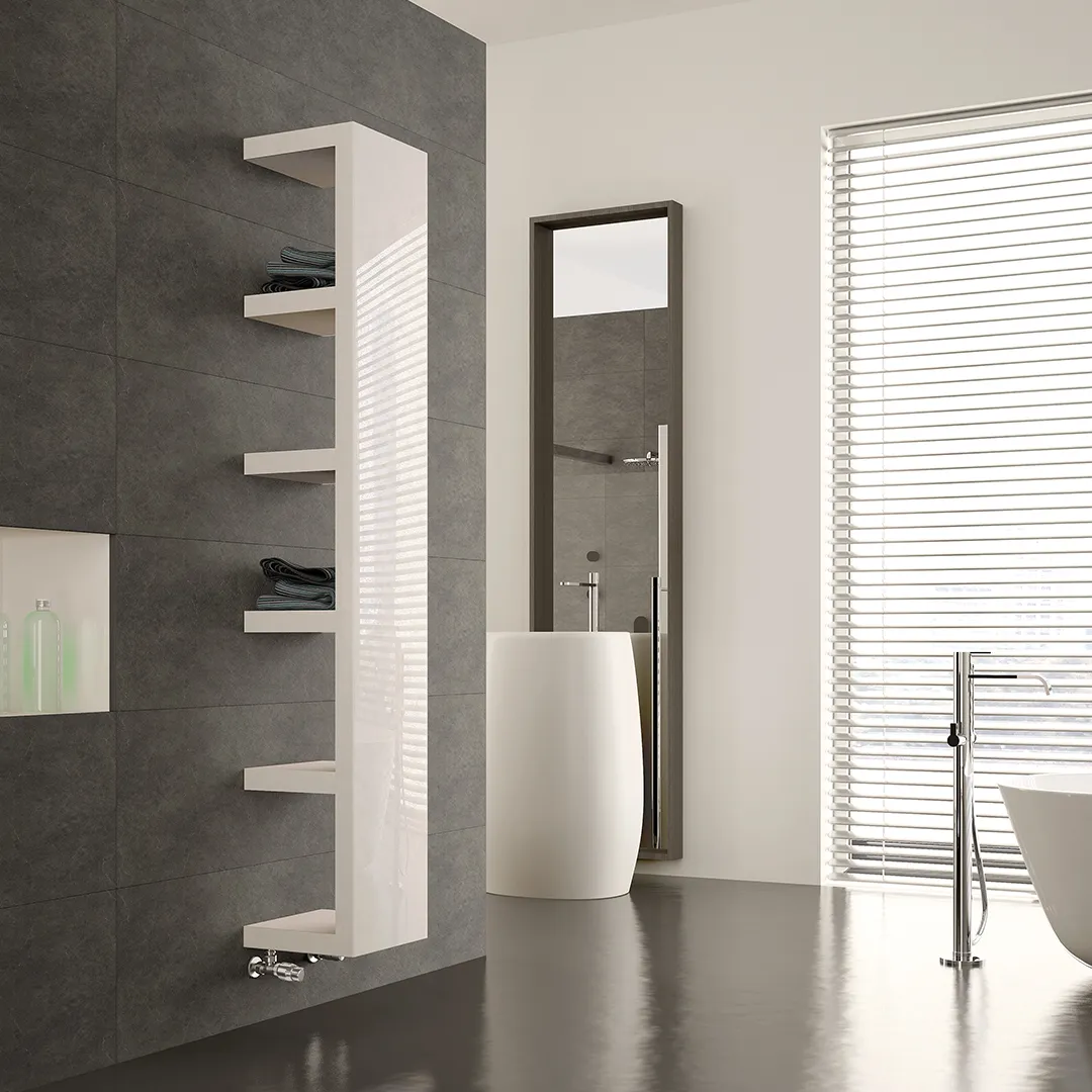 BEMM Quadraqua Designer-Heizkörper Serie DQU, weiß