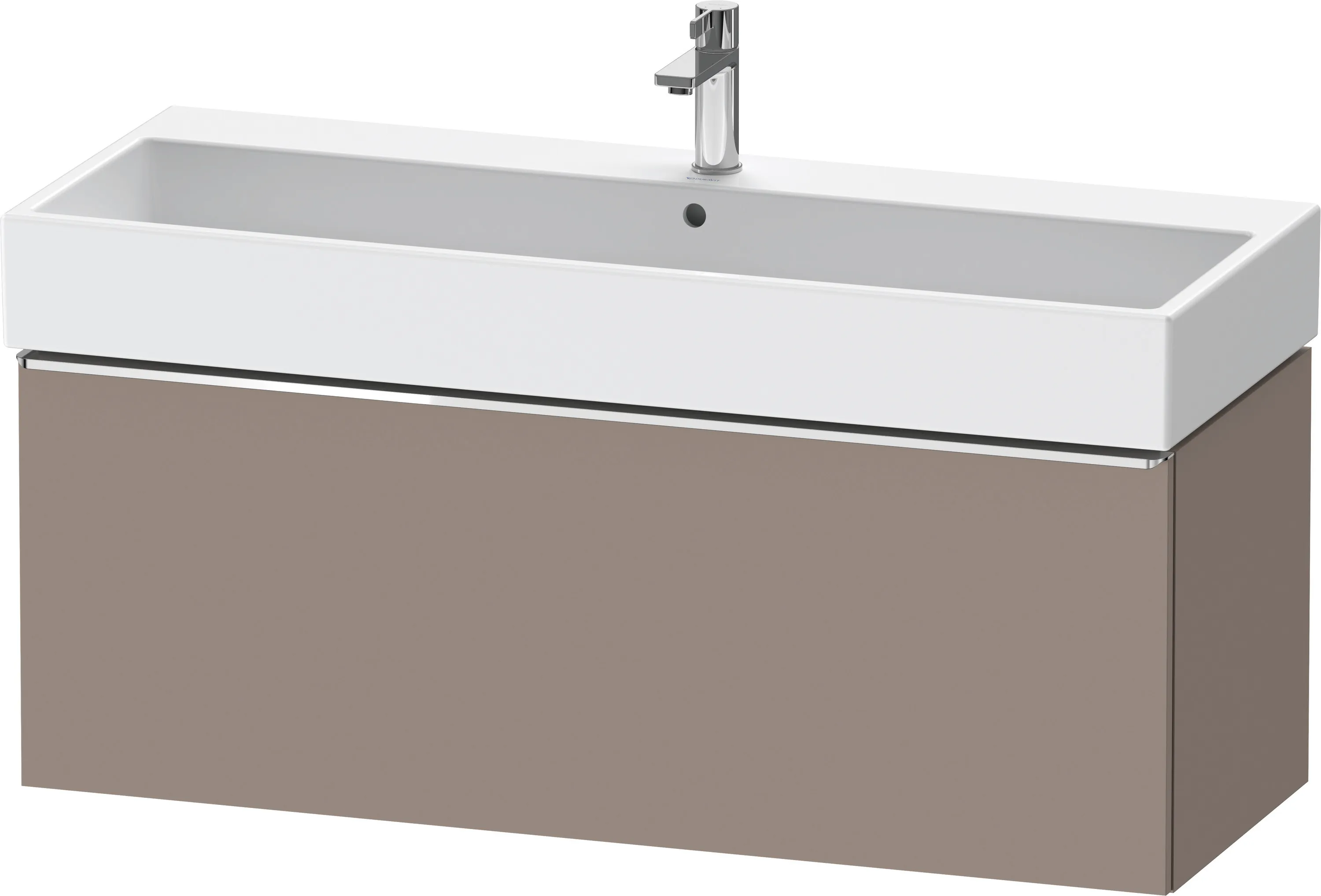 Duravit Waschtischunterschrank wandhängend „D-Neo“ 118,4 × 44 × 44,2 cm Basalt Matt Duravit Waschtischunterschrank wandhängend „D-Neo“ 118,4 × 44 × 44,2 cm Basalt Matt