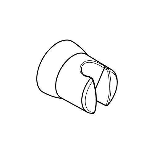 SIRENA WandBrausehalter chrom SIRENA WandBrausehalter chrom