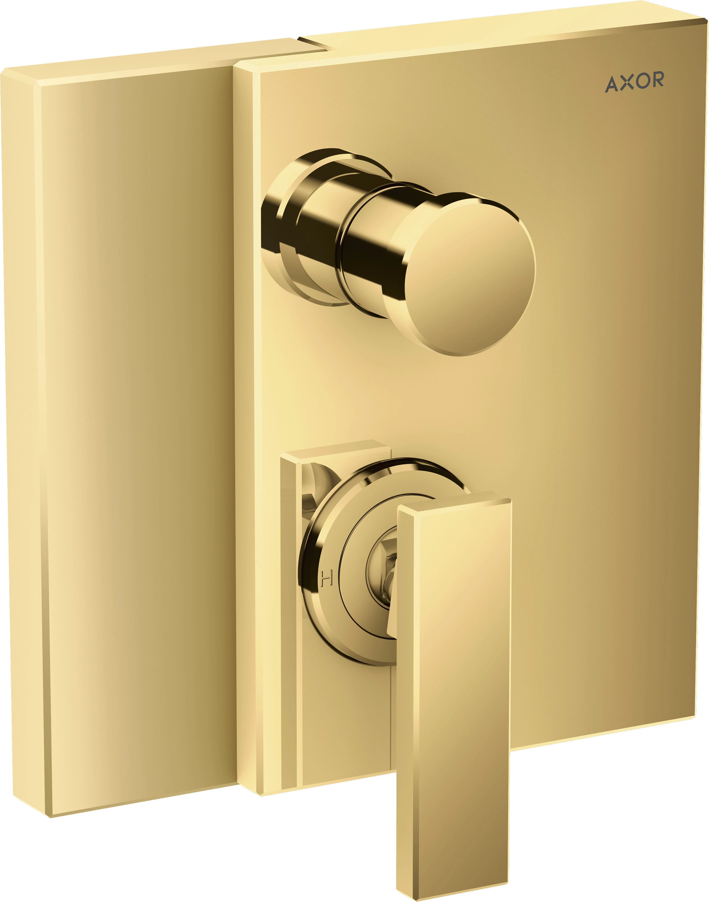 Wannenmischer Unterputz Axor Edge Fertigset chrom