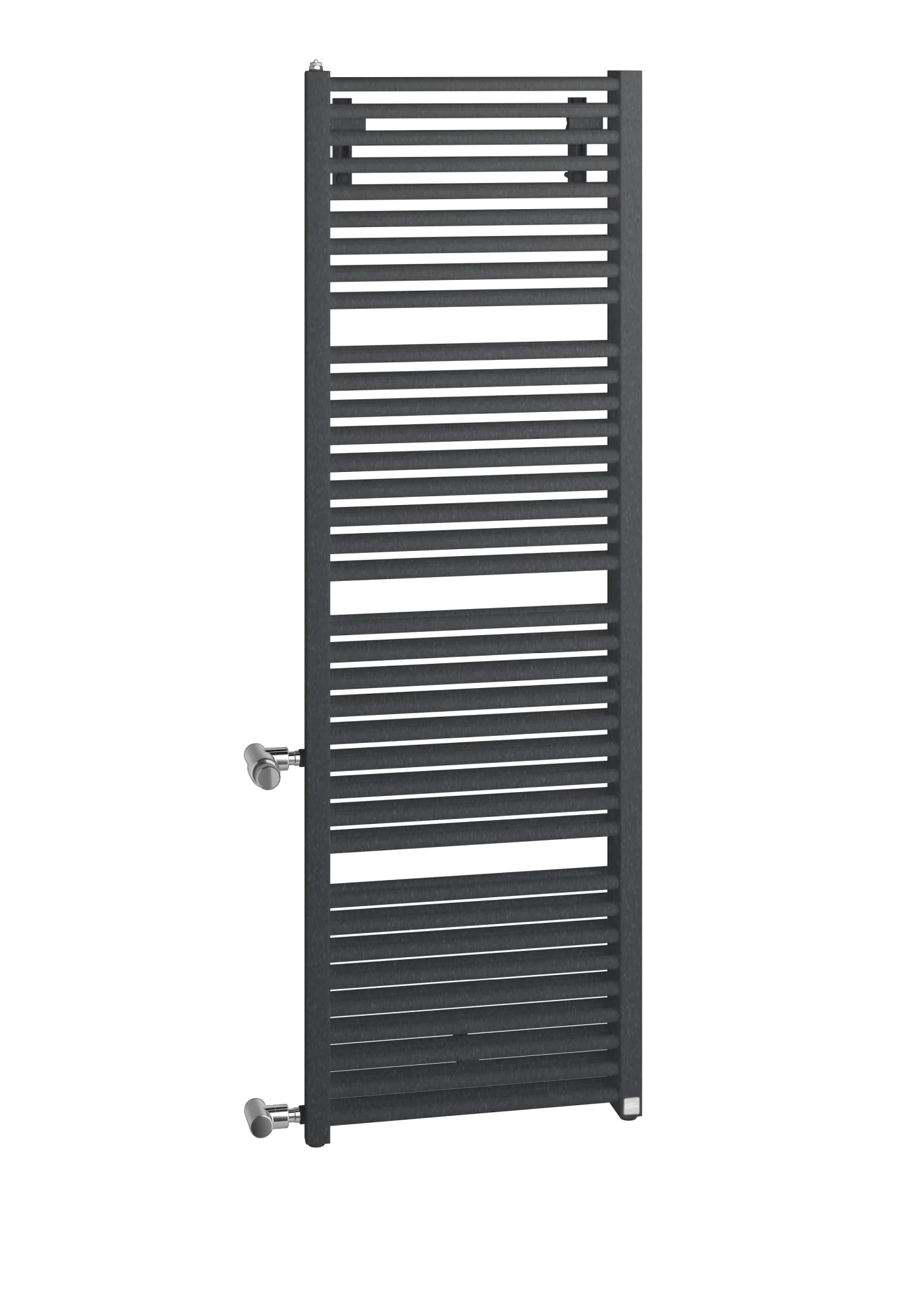 Kermi Design-Heizkörper „Duett®-D“ Austauschheizkörper 48,4 × 118,8 cm in Anthracite Grey