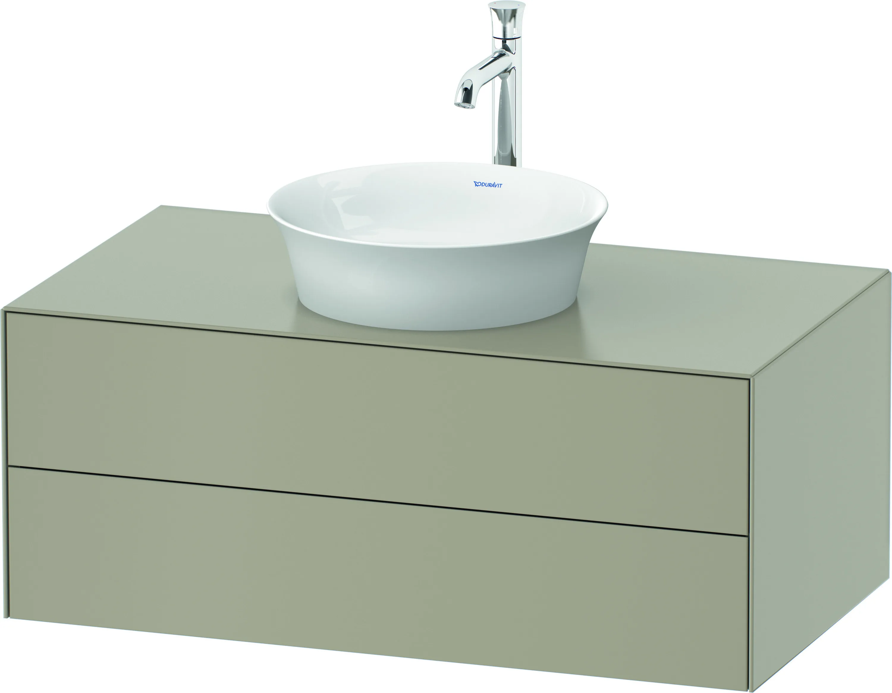 Duravit Waschtischunterschrank „White Tulip“, mit Beleuchtung