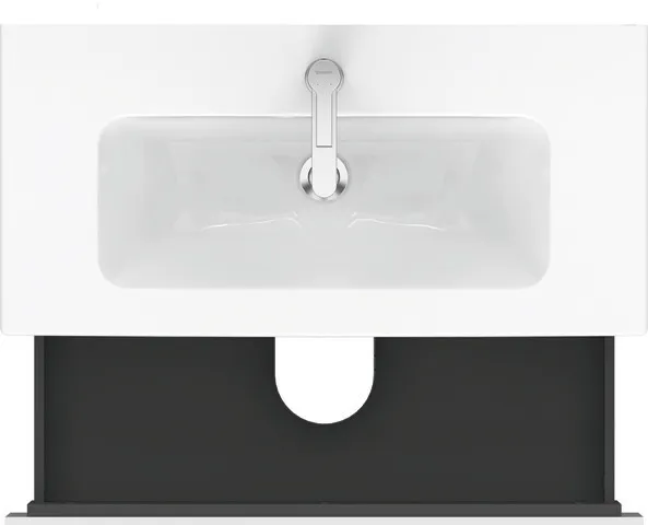 Duravit Waschtischunterschrank wandhängend „L-Cube“ 82 × 55 × 39,1 cm Weiß Matt Duravit Waschtischunterschrank wandhängend „L-Cube“ 82 × 55 × 39,1 cm Weiß Matt