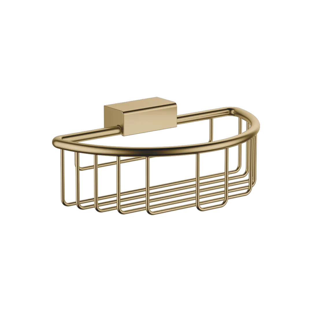 Dornbracht Duschkorb für Wandmontage Dark Brass gebürstet, Breite 200 mm, Höhe 70 mm, Ausladung 115 mm Dornbracht Duschkorb für Wandmontage Dark Brass gebürstet, Breite 200 mm, Höhe 70 mm, Ausladung 115 mm