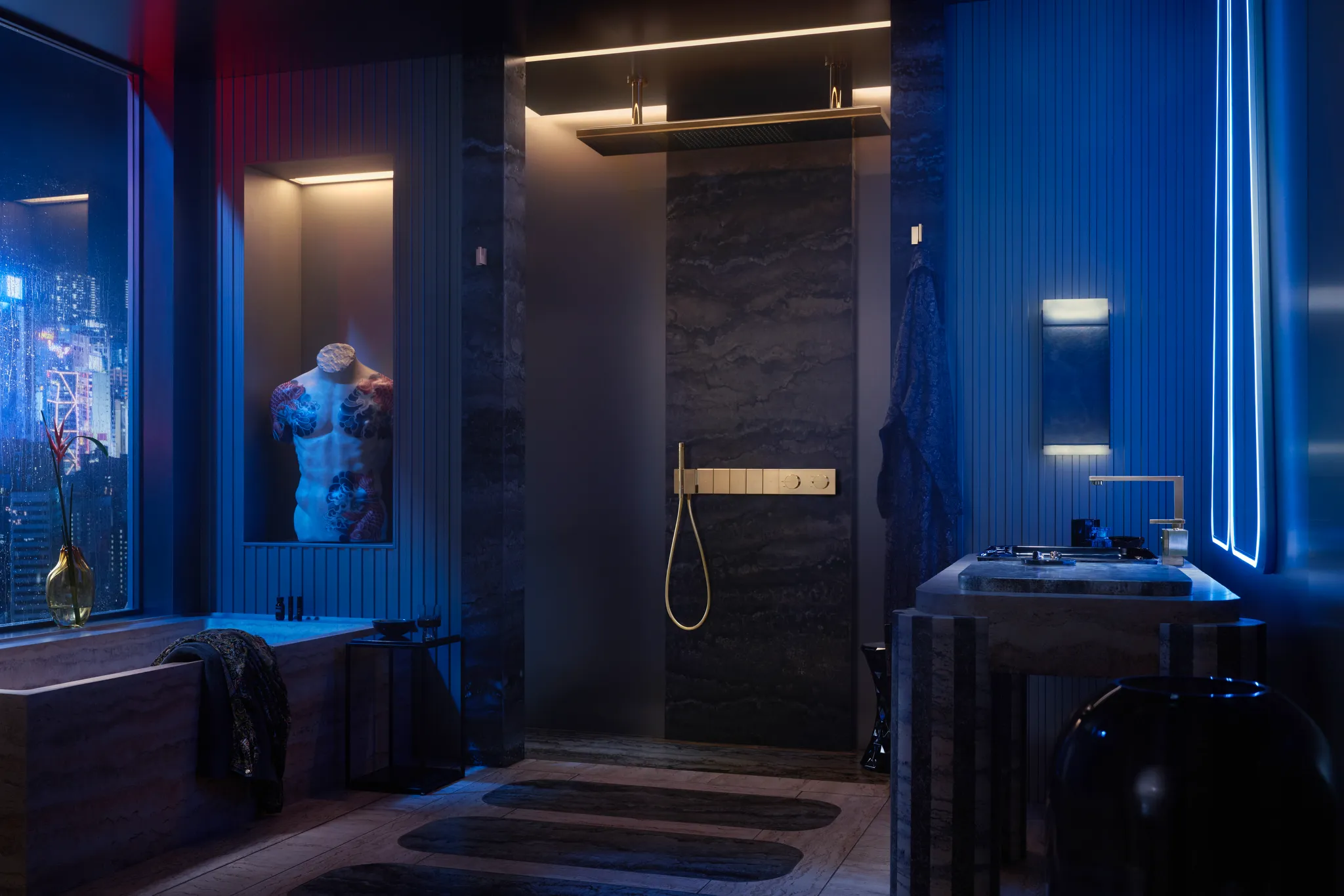 Waschtischmischer 190 Axor Edge Diamantschliff chrom Waschtischmischer 190 Axor Edge Diamantschliff chrom