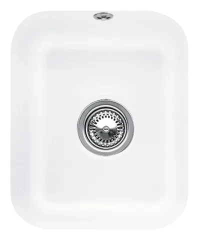 Villeroy & Boch Unterbau-Küchenspülbecken „Cisterna“ 45 370 × 435 × 200 mm in Stone White