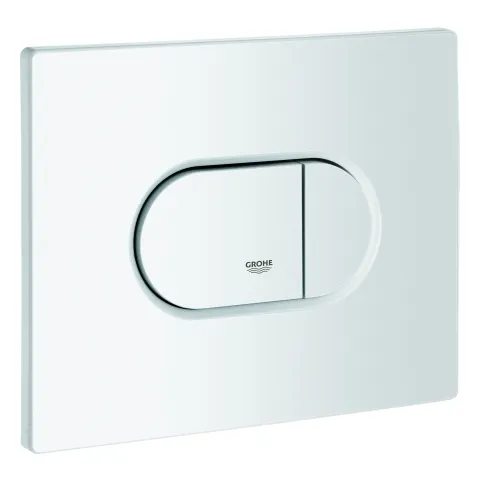 WC-Betätigung Arena Cosmopolitan 38858, waagerechte Montage, alpinweiß WC-Betätigung Arena Cosmopolitan 38858, waagerechte Montage, alpinweiß