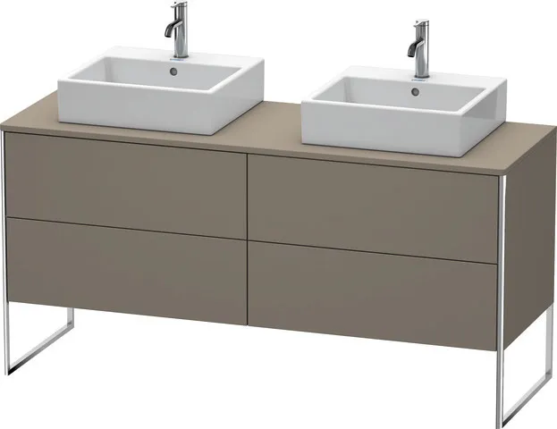 Duravit Waschtischunterschrank bodenstehend „XSquare“ 160 × 77,8 × 54,8 cm