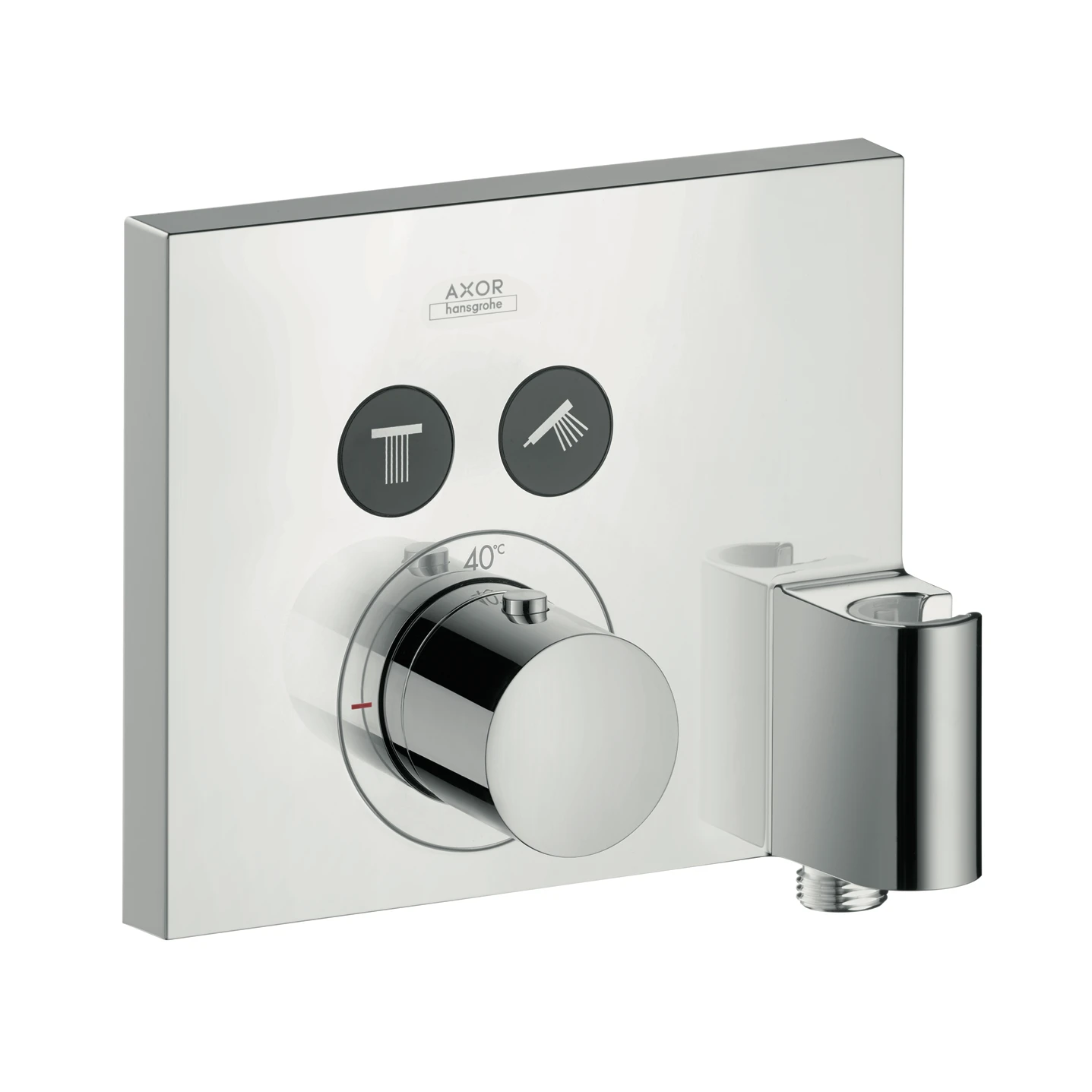 Thermostat UP Axor ShowerSelect FS 2 Verbr.quadr.chr.mit Fixfit u.Porter