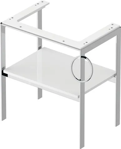 Duravit Konsole „White Tulip“ in Weiß Hochglanz Duravit Konsole „White Tulip“ in Weiß Hochglanz