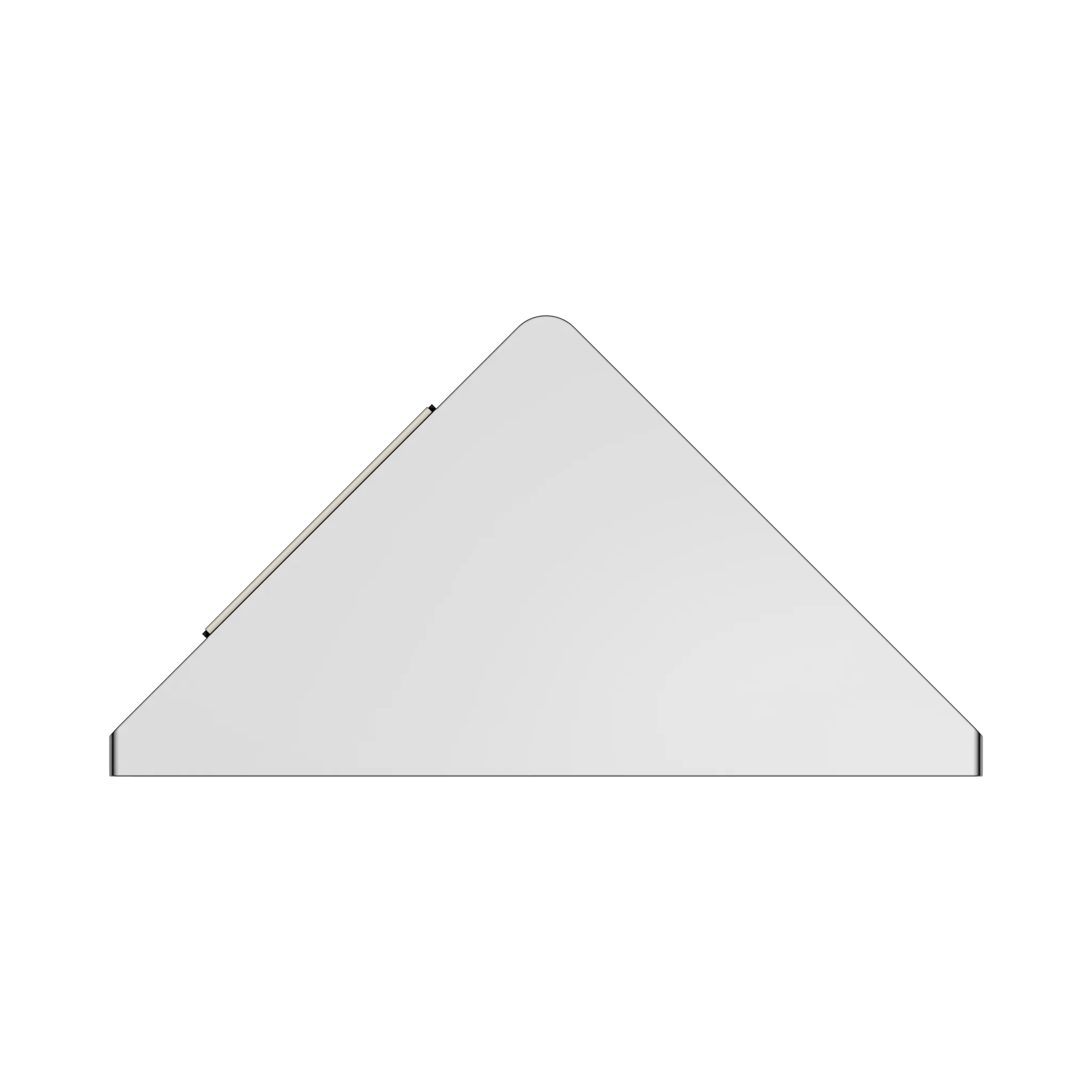 Edition 400 11557170000 Eckduschablage silber-eloxiert Edition 400 11557170000 Eckduschablage silber-eloxiert