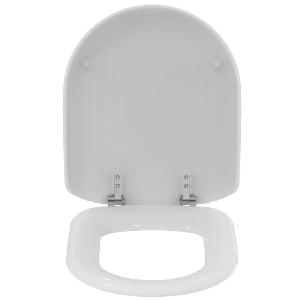 Ideal Standard WC-Sitz Tizio, weiß (Alpin), Wrapover, Duroplast, 405 x 470 x 65 mm